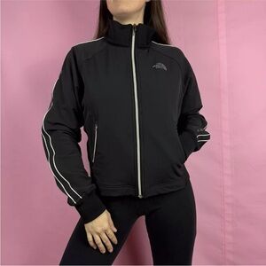 Black Athleisure The North Face Womens Apex Bionic Jacket Sz Medium stretch